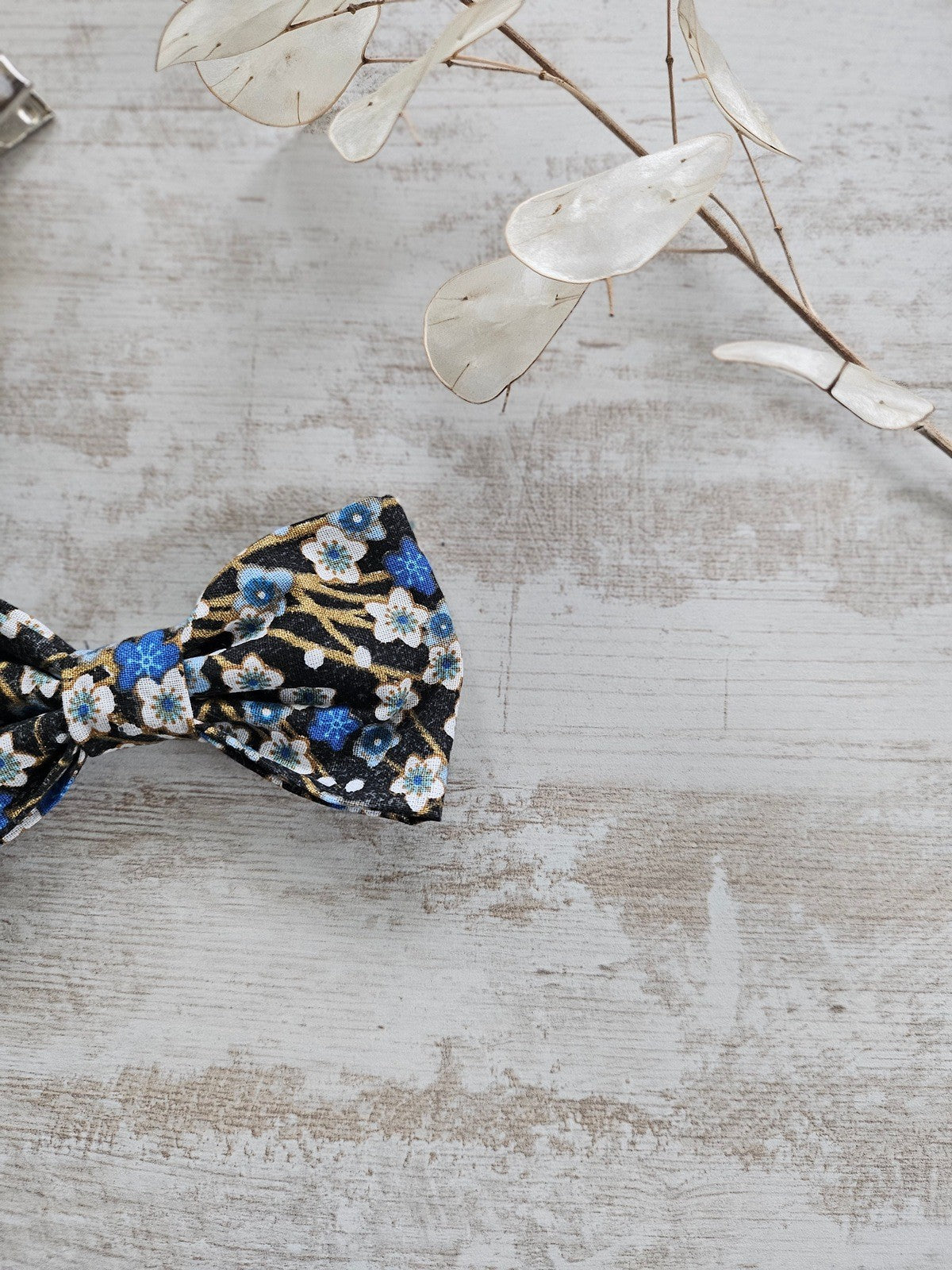 Noeud papillon liberty noir