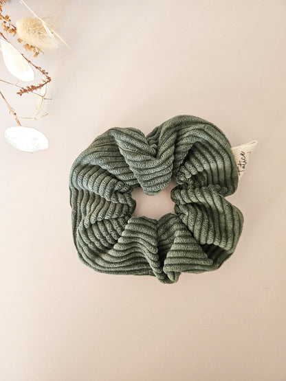 Chouchou en velours côtelé – Fait main