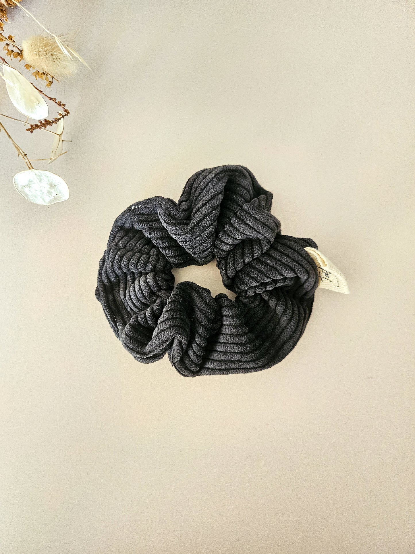 Chouchou en velours côtelé – Fait main