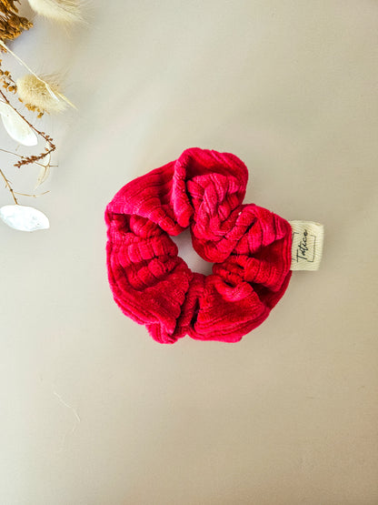 Chouchou en velours côtelé – Fait main