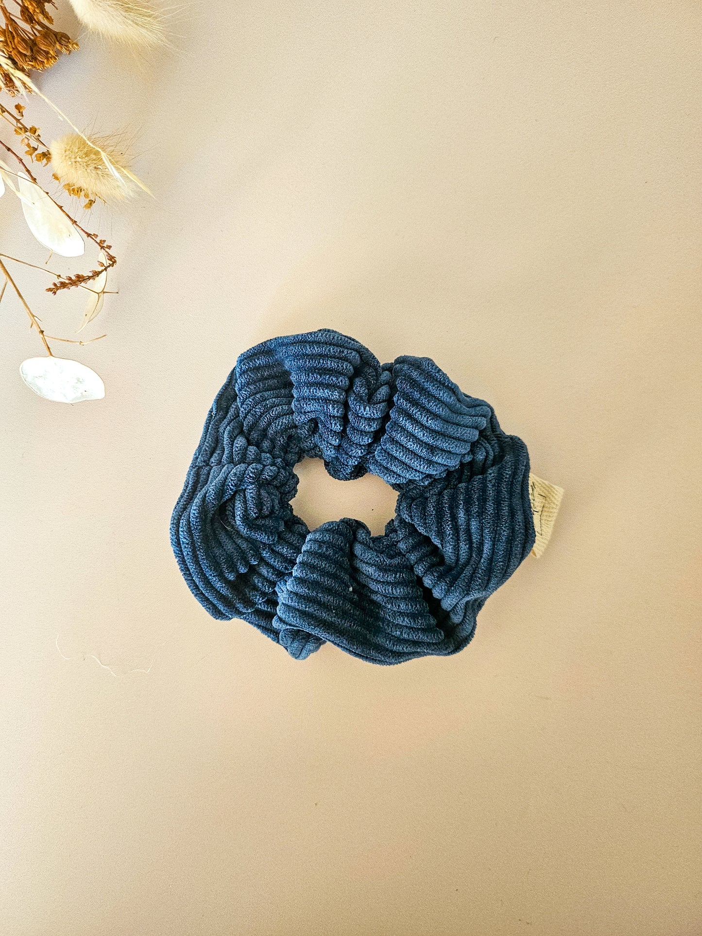 Chouchou en velours côtelé – Fait main