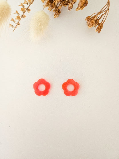 Pampille fleur pop translucide – Parfaite pour personnaliser vos accessoires