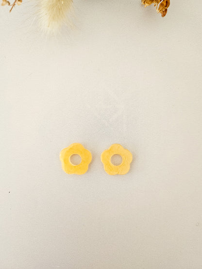 Pampille fleur pop translucide – Parfaite pour personnaliser vos accessoires