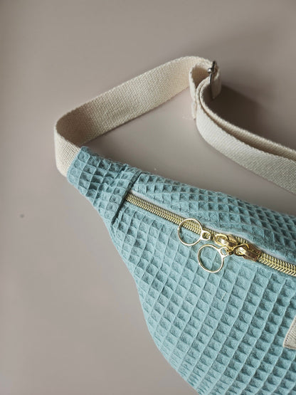 Banane nid abeille vert d'eau