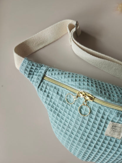 Banane nid abeille vert d'eau